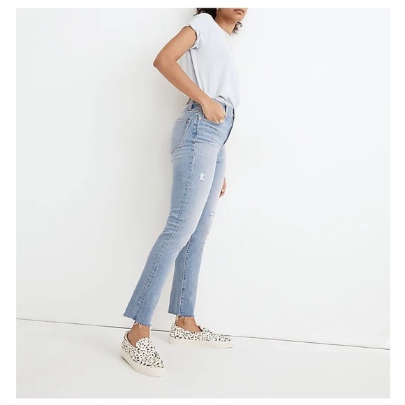 Madewell 2021 The Perfect Vintage Jean in Coffey Wash: Worn-In Edition Size 23 - Picture 15 of 15